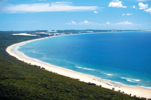 Fraser Island the orchid beach