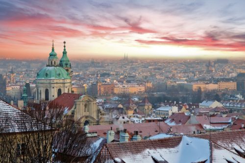 Prague best sunset