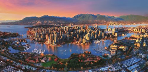 Vancouver skyline