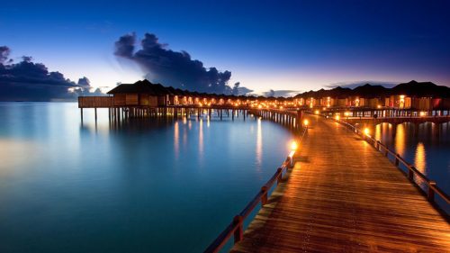 Maldives best night scenery