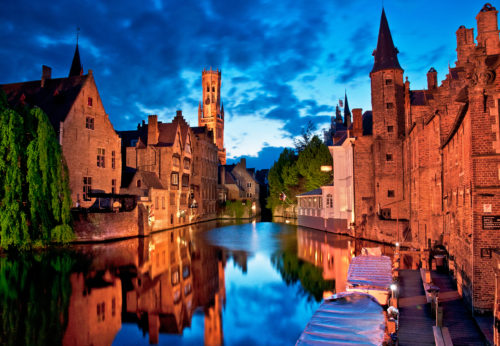 wonderful scenery of Bruges