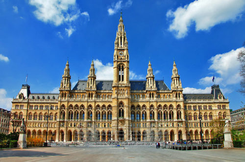 historical building at Vienna