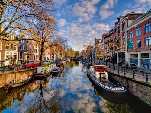 the beauty of amsterdam city