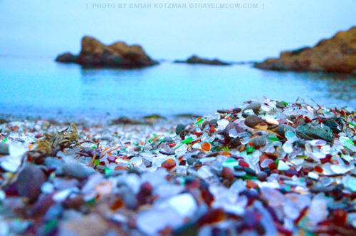 come closer to Glass Beach