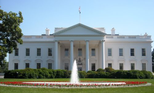 white house at washington dc