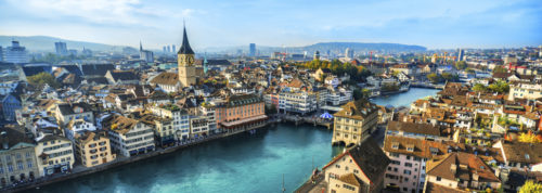 Zurich Cityscape, Switzerland