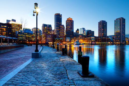 best skyline at boston so romantic