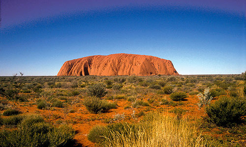 uluru national park scenery