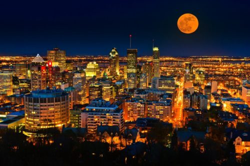 wonderful night at montreal canada