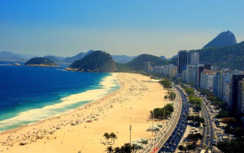 Copacabana beach