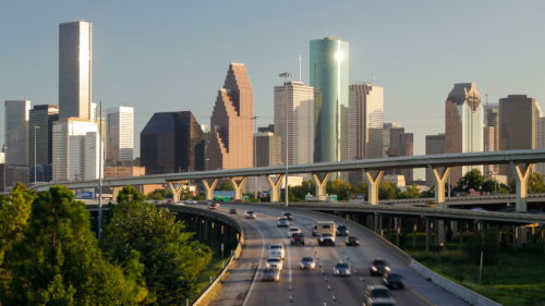 Houston City skyline