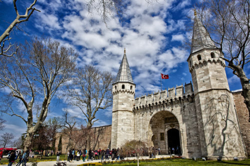 Topkapi Palace from outside