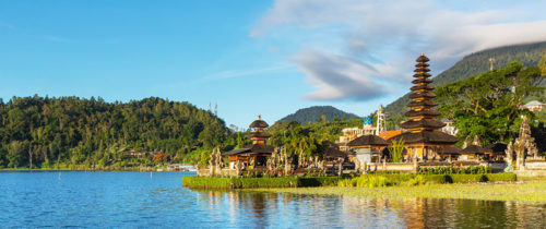 awesome temple view in bali