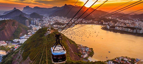 chairlift at Rio de Janeiro