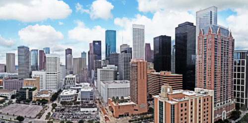 the whole area of Houston City