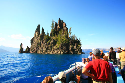 explore the crater lake