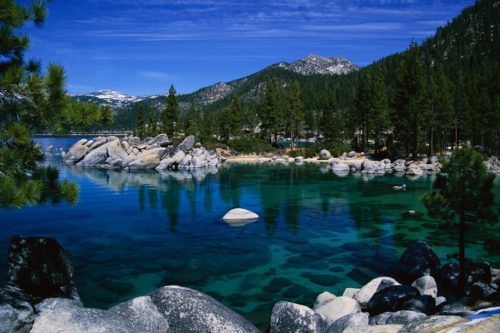 Shore of Lake Tahoe