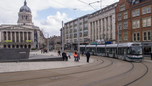 Nottingham tram