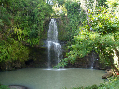 The petite waterfall
