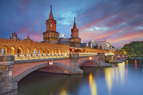 Most famous bridge at berlin