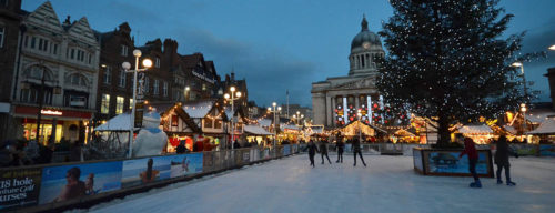 Snow at nottingham