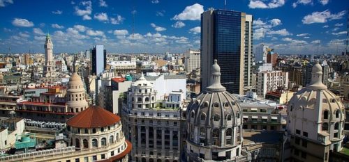 The downtown buenos aires