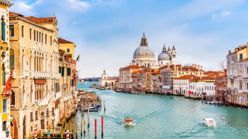 Grand canal italy