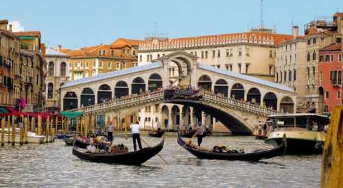 Grand canal italy bridge