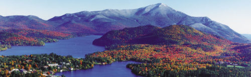 Lake placid panorama