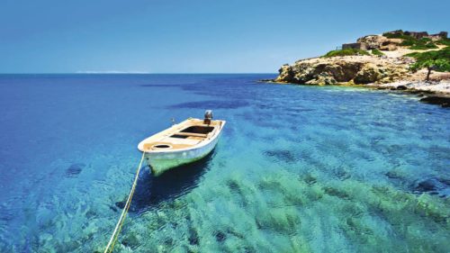 Enjoy the beauty beach at crete